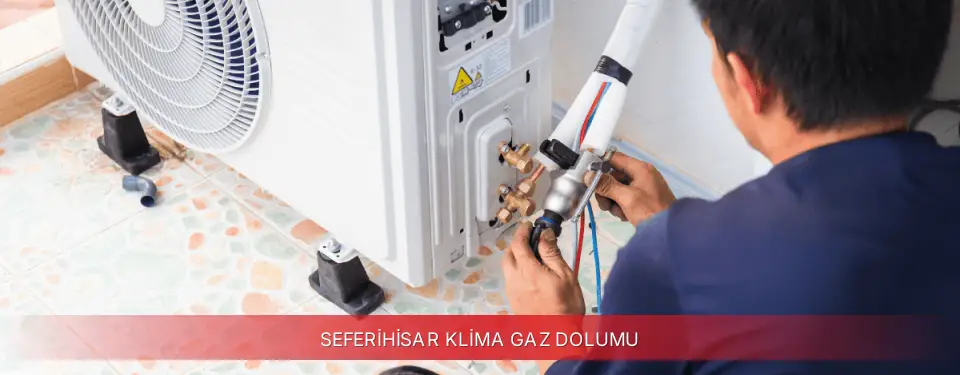 Seferihisar İlçemi Finlux Klima Gaz Dolumu